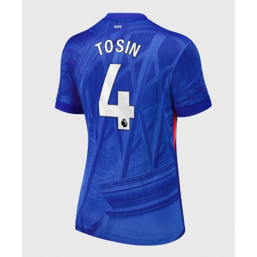 Stroje piłkarskie Chelsea Tosin Adarabioyo #4 Koszulka Podstawowej dla damskie 2025-26 Krótki Rękaw